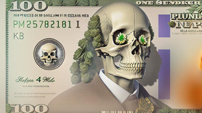 100 Dolla Paper Cut Out - Genariq