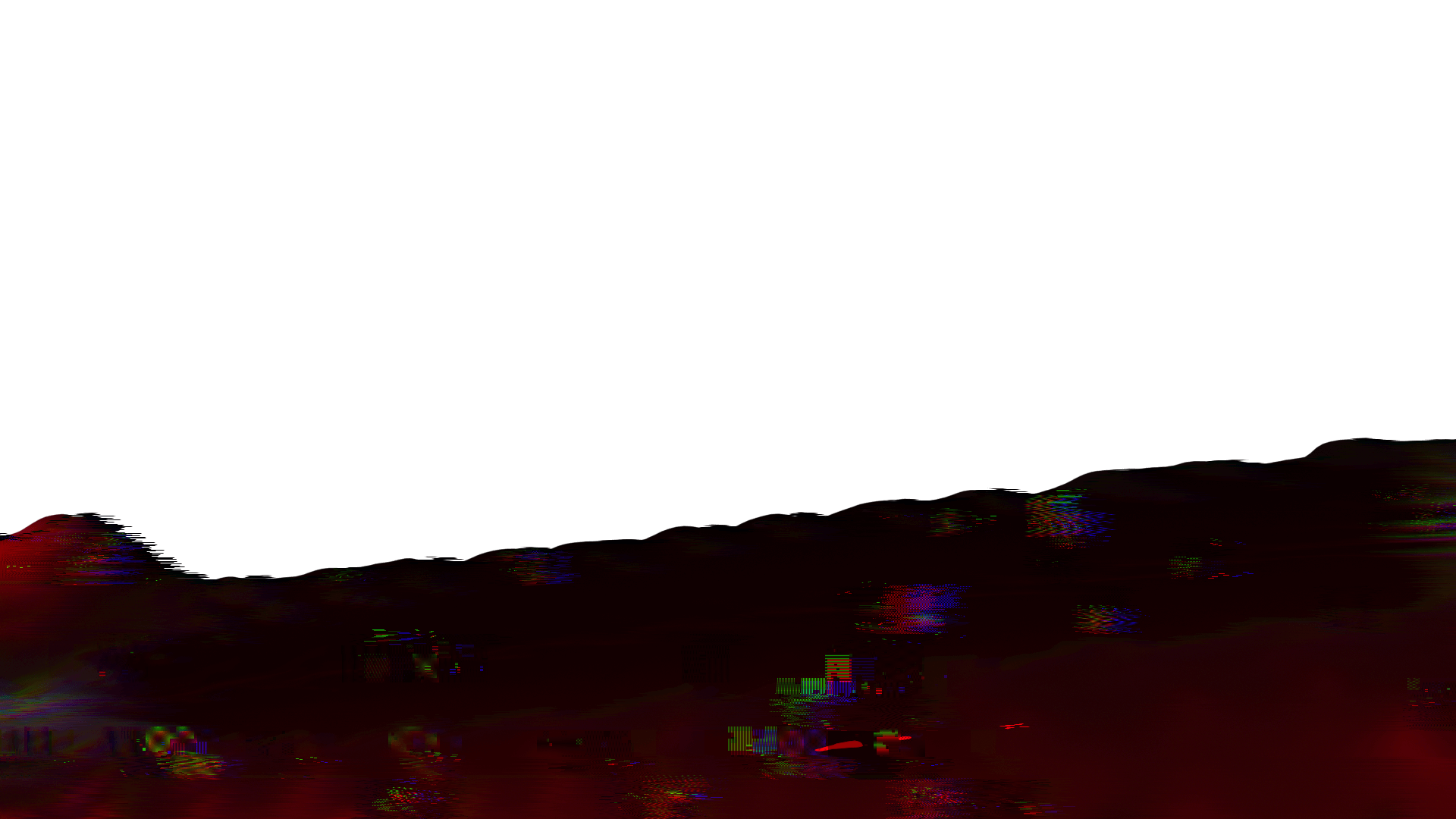 blood wave digital glitch overlay png transparent