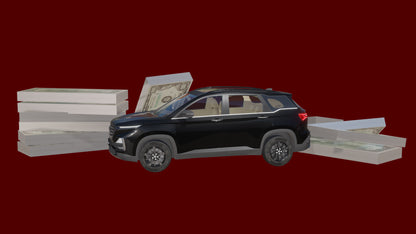 Car and Money Bands PNG - Genariq