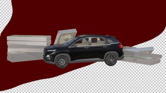 Car and Money Bands PNG - Genariq