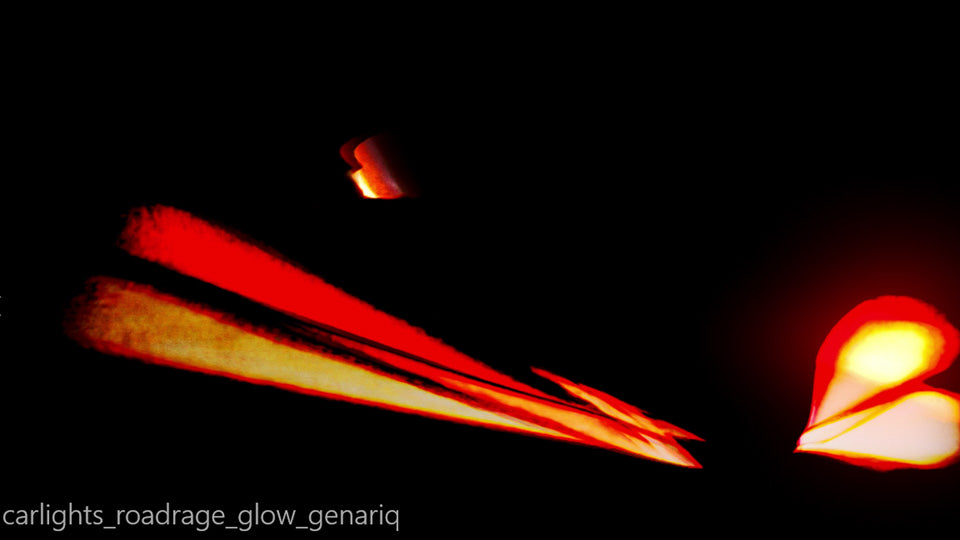Car Lights Pass Overlays - Genariq