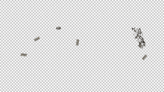 Money Title Build (image sequence + overlay) - Genariq