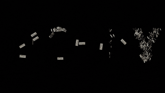 Money Title Build (image sequence + overlay) - Genariq