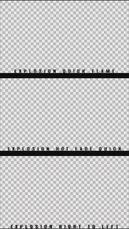 Explosion Transitions Pack