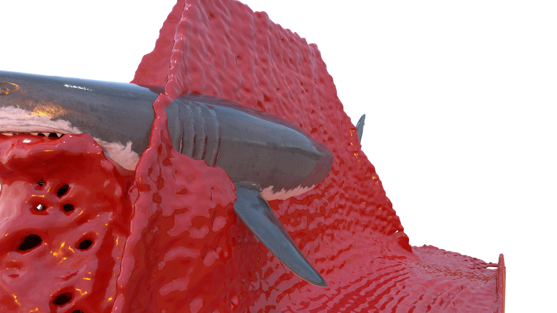 Shark Blood PNG - Genariq