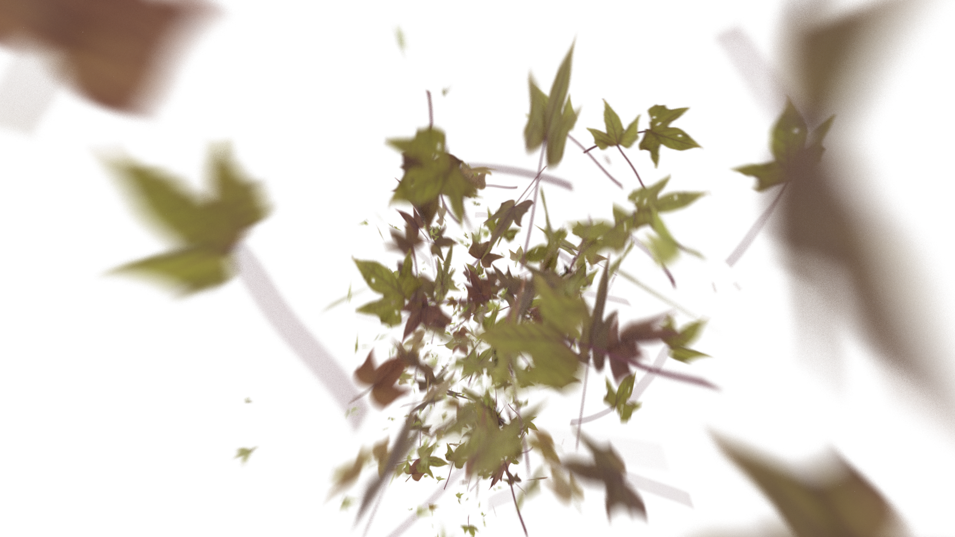 Leaves Bottom to Center Transition - Genariq