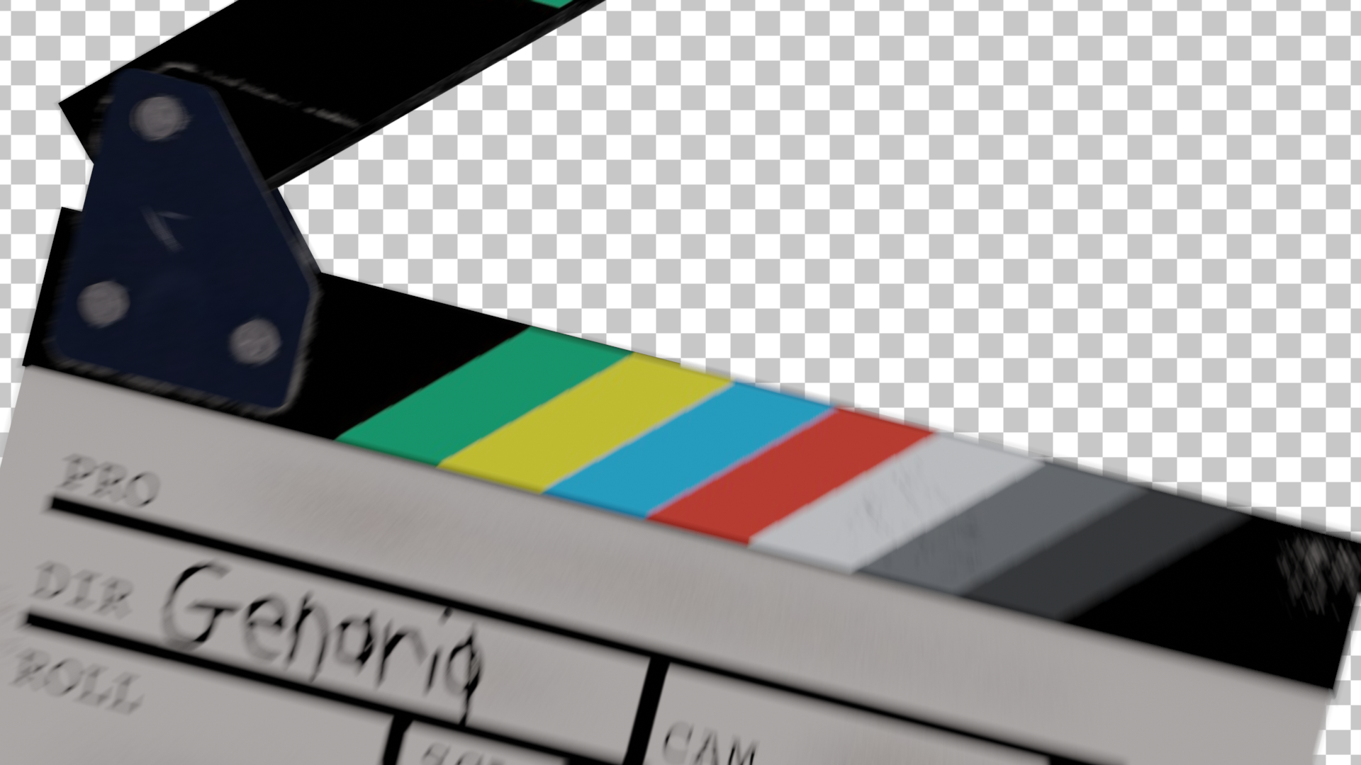 clapper boards png greenscreen overlay free