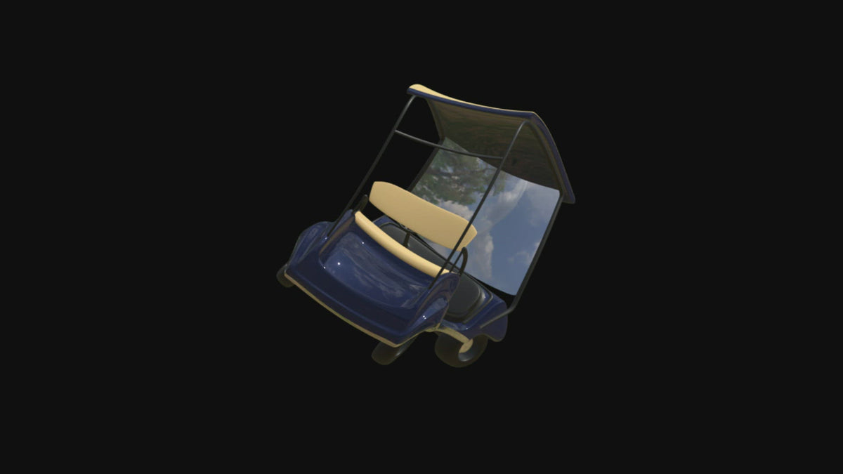 Golf Cart Alpha Png Twist