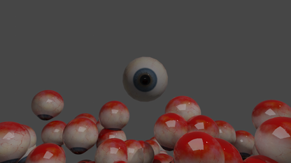 Eyeball Fall Through Transition