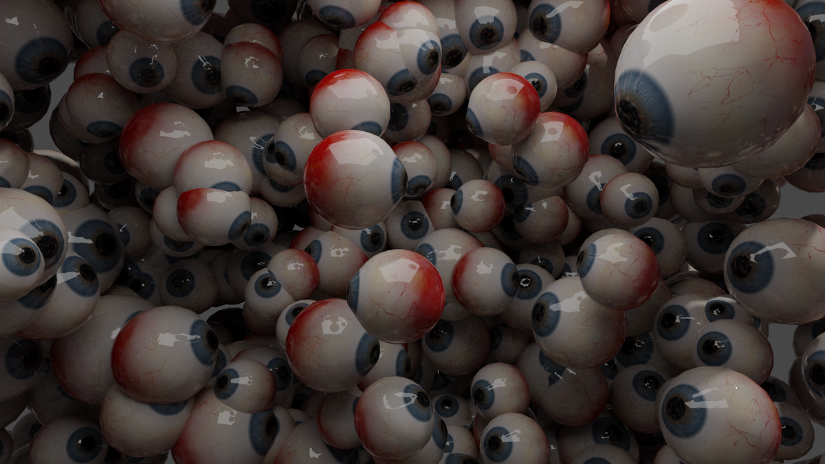 eyeballs bounce transition