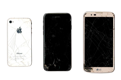cracked iphone lg samsung metro andriod old iphone cracked overlay asset apple camera front sceen